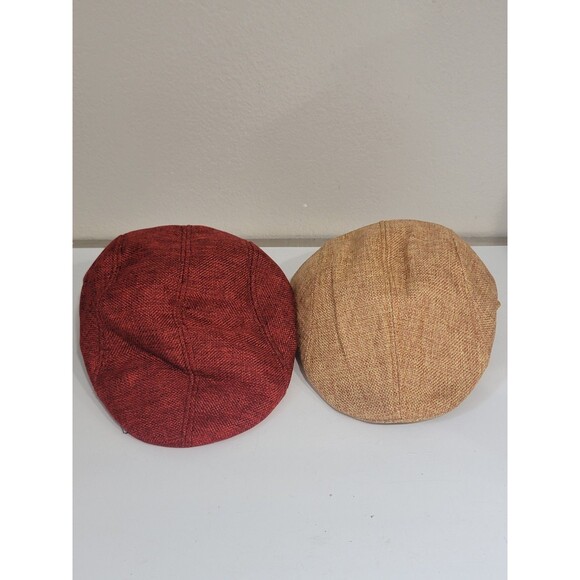 Unbranded Other - Textured Flat Cap Breathable Cotton Blend Newsboy Ivy Hat - One Size New